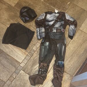 Kids Mandalorian Costume with Helmet